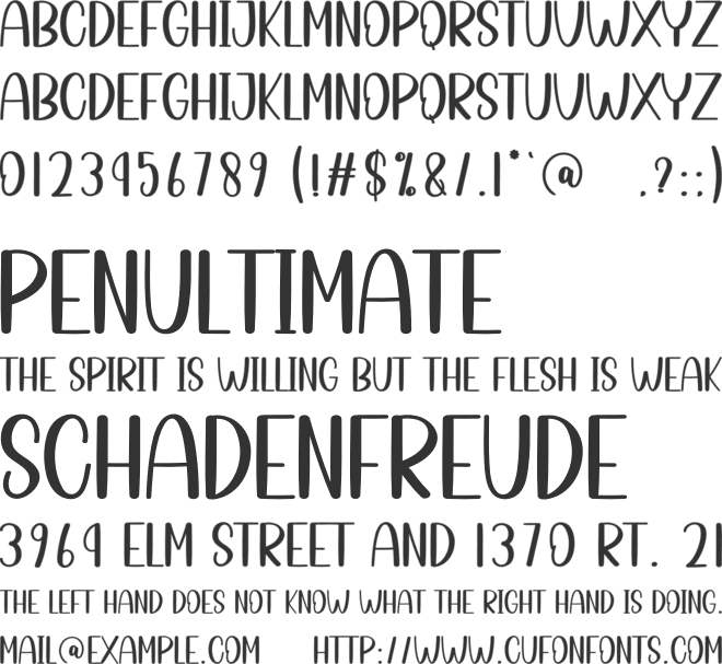 Welcome Valentine font preview