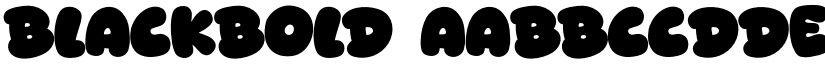Blackbold font download
