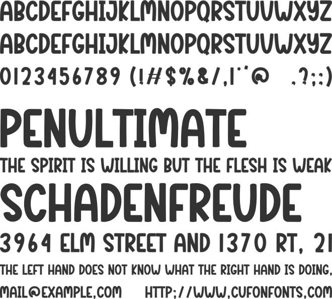 Laser Valentine font preview
