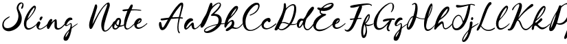 Sling Note font download