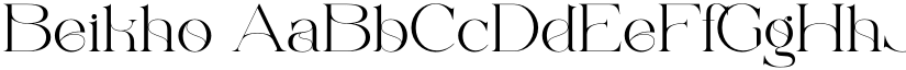 Beikho font download
