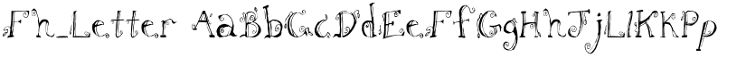 Fh_Letter font