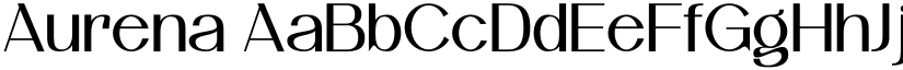 Aurena font download