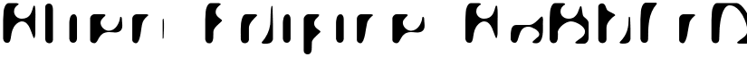 Alien Edifice font