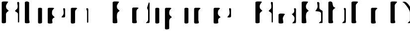 Alien Edifice font