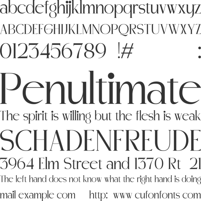 Madhik Bagimar font preview
