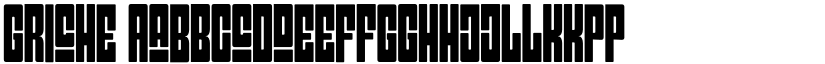 Griche font