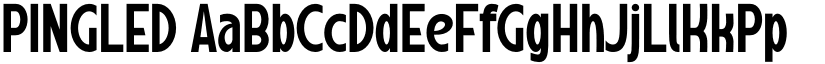 PINGLED font download