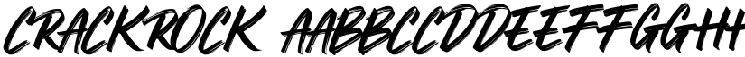 CRACKROCK font download