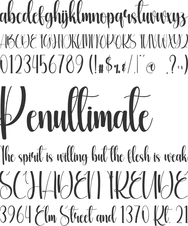 Grinch Lettering font preview
