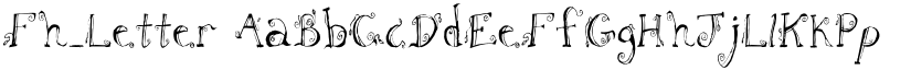 Fh_Letter font