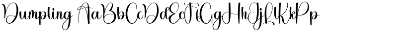 Dumpling font download