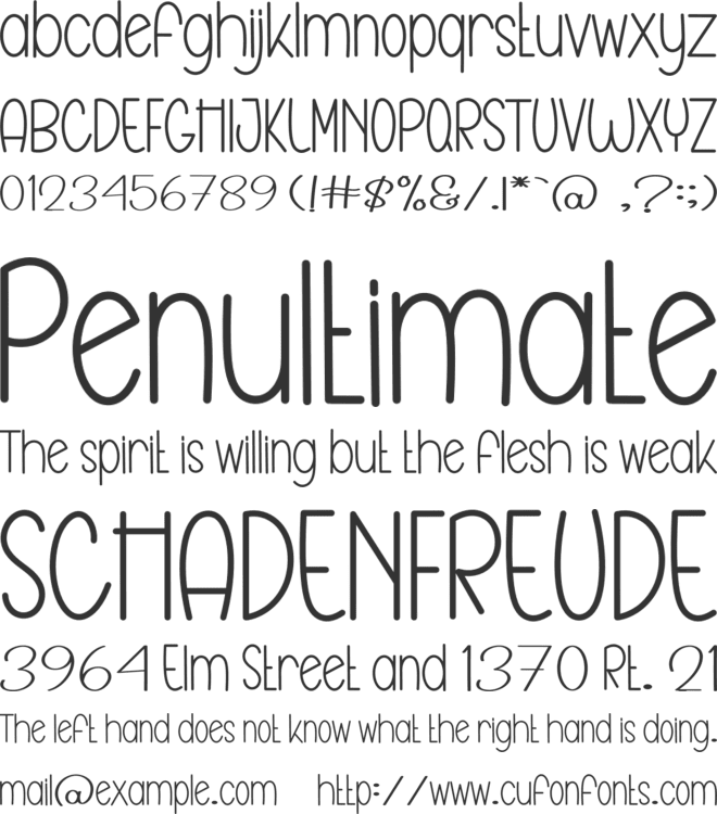 Balerina Wedding font preview
