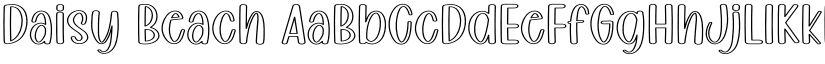 Daisy Beach font