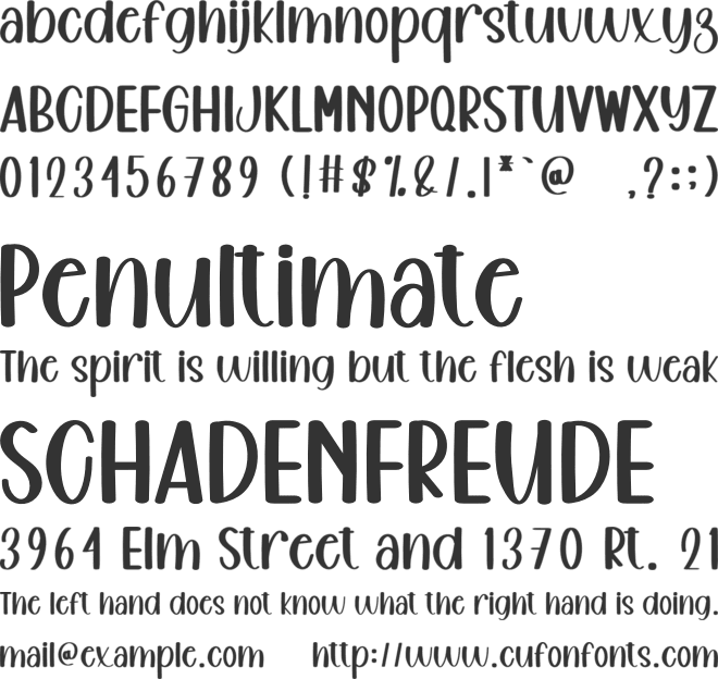 Camila Beauty font preview