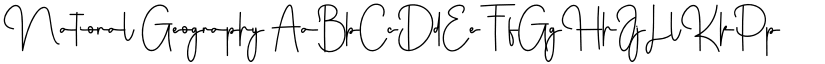 National Geography font download