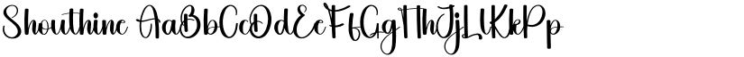 Shouthine font download