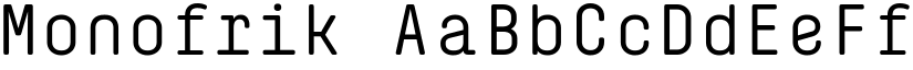Monofrik font download