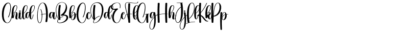 Child font download