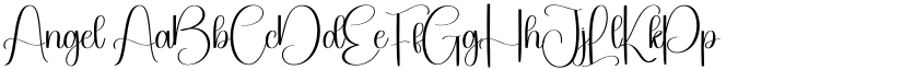 Angel font