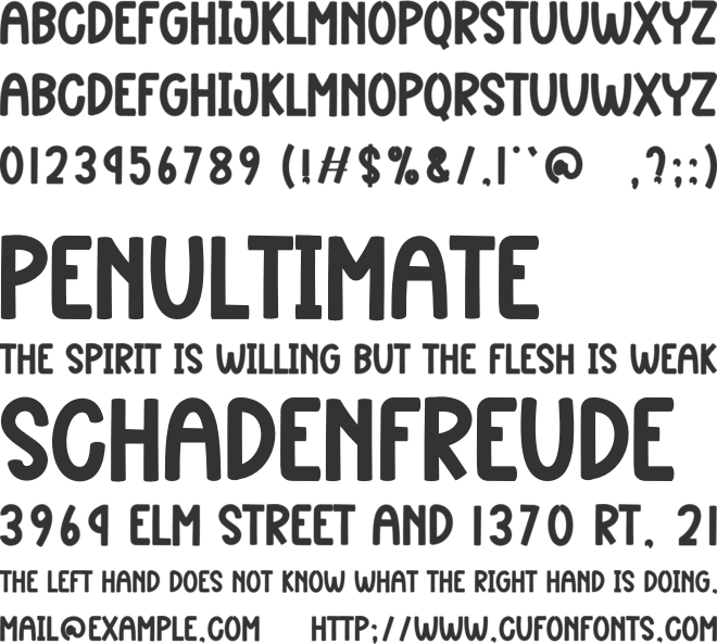 Welcome Farmhouse font preview