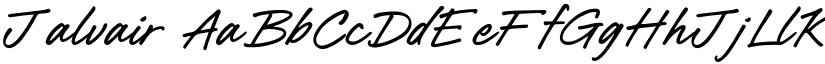 Jalvair font download