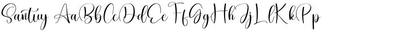 Santuy font