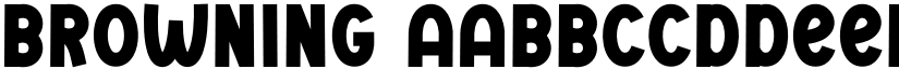 Browning font download