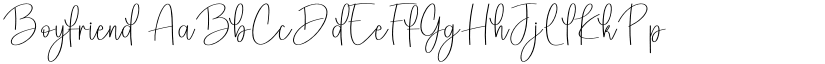 Boyfriend font