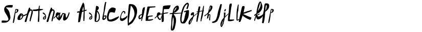 Spontanew font download