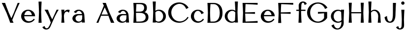 Velyra font download