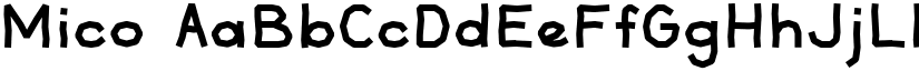 Mico font