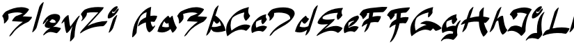 BloyZi font download