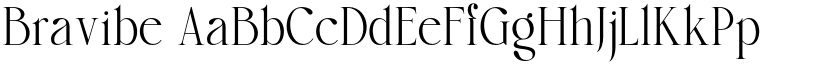 Bravibe font download