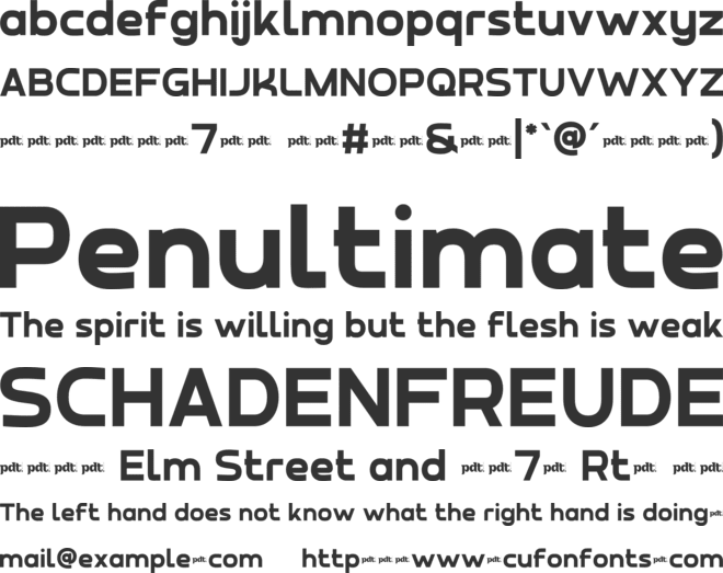 Bagipay Trial font preview
