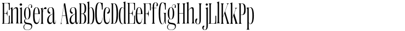 Enigera font download
