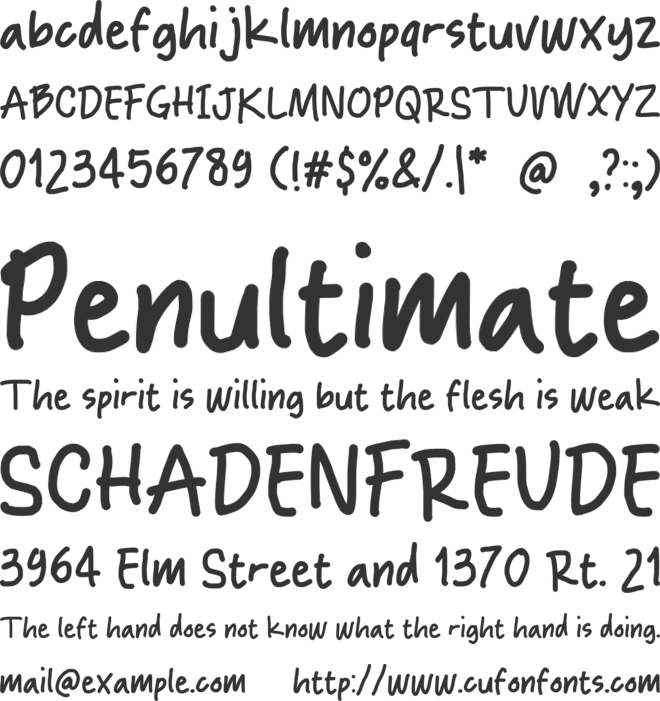 Street Freedom font preview