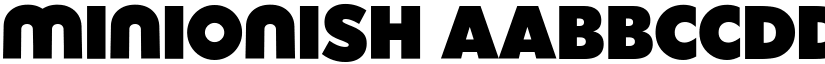 Minionish font download