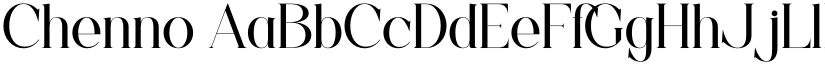 Chenno font download