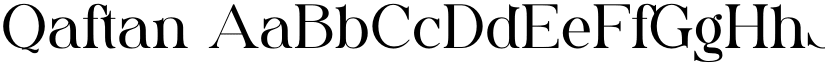 Qaftan font download