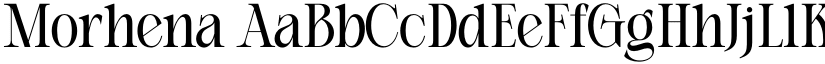 Morhena font download