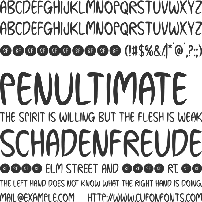 Easter Sacred font preview