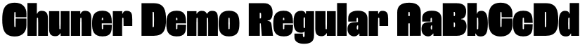 Chuner Bold Font font download