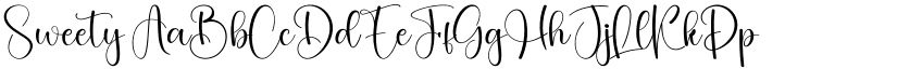 Sweety font