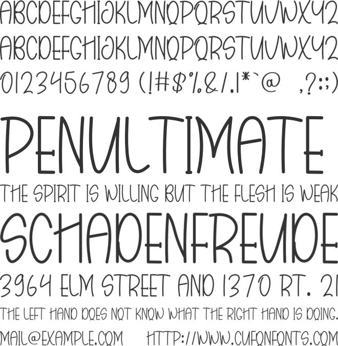 Neon Holiday font preview