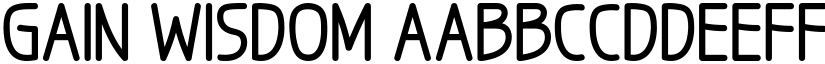 Gain Wisdom font download