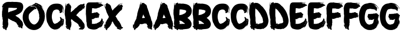 Rockex font download