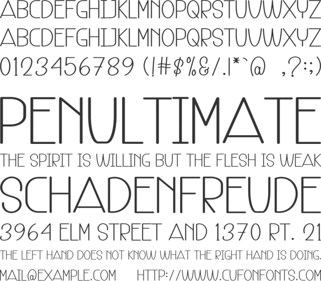 Bride Design font preview