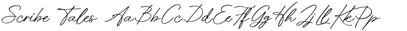 Scribe Tales font
