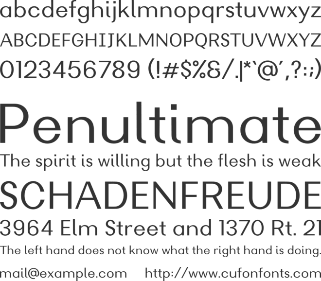 TC StarDust font preview